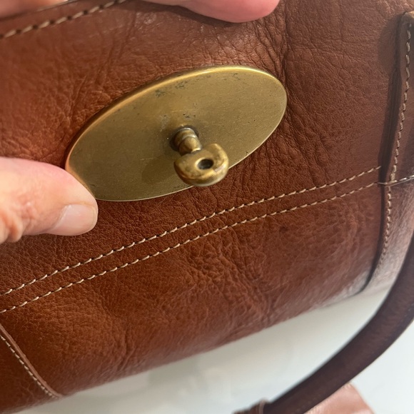 MULBERRY OAK GRAIN LEATHER BAYSWATER - Picture 9 of 16